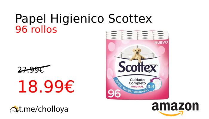 Papel Higienico Scottex
