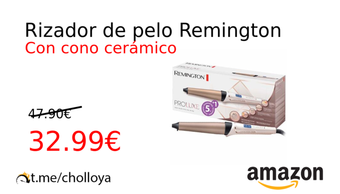 Rizador de pelo Remington