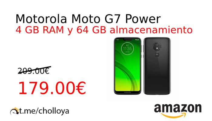 Motorola Moto G7 Power