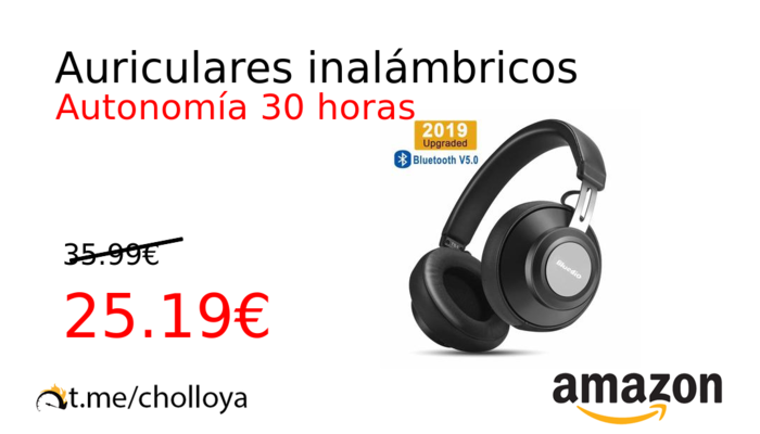 Auriculares inalámbricos