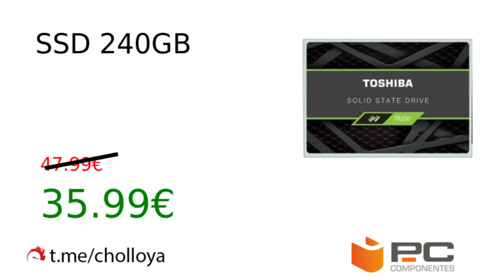 Toshiba SSD 240GB