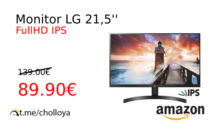 Monitor LG 21,5''
