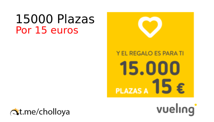 15000 Plazas