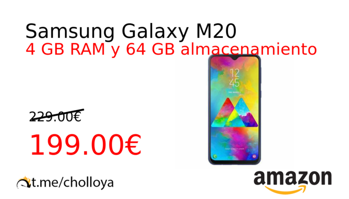 Samsung Galaxy M20 