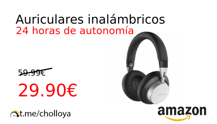 Auriculares inalámbricos