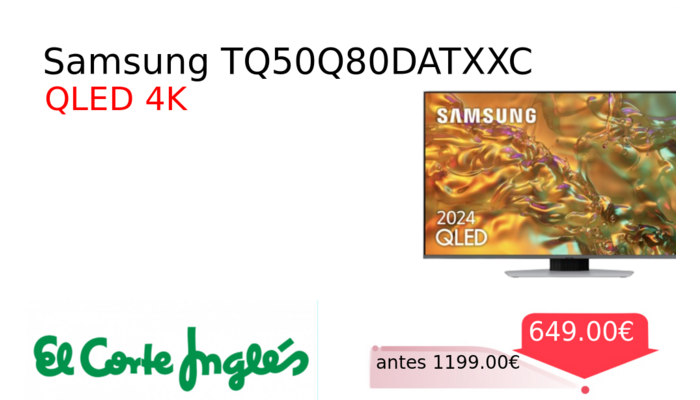 Samsung TQ50Q80DATXXC