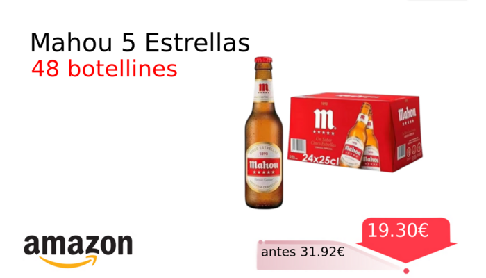 Mahou 5 Estrellas
