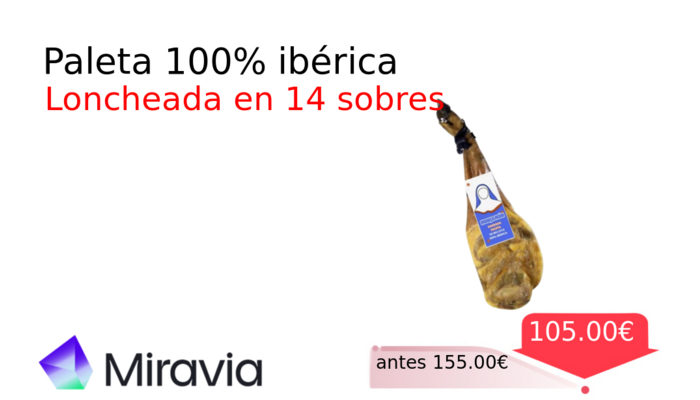 Paleta 100% ibérica