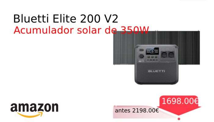 Bluetti Elite 200 V2
