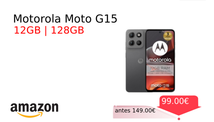 Motorola Moto G15