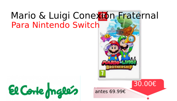 Mario & Luigi Conexión Fraternal