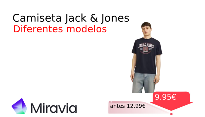 Camiseta Jack & Jones