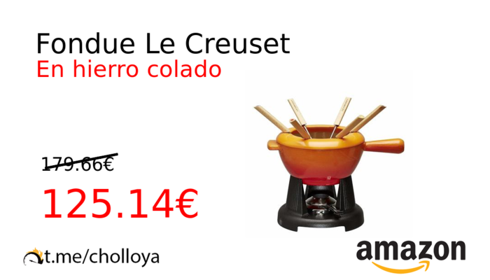 Fondue Le Creuset