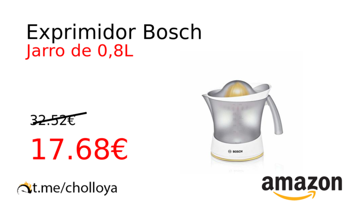 Exprimidor Bosch