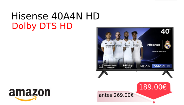 Hisense 40A4N HD