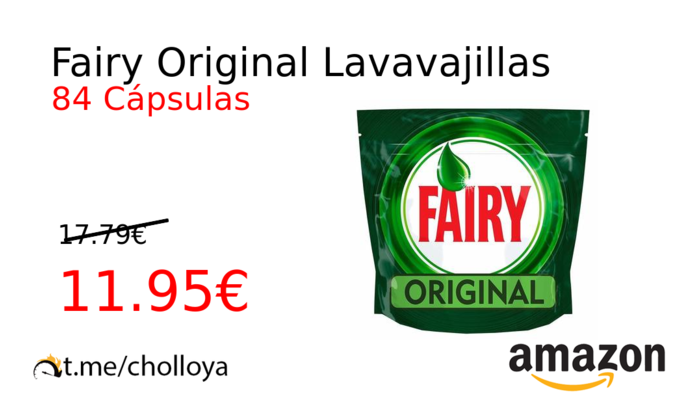 Fairy Original Lavavajillas