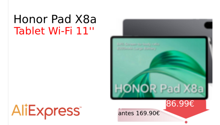 Honor Pad X8a