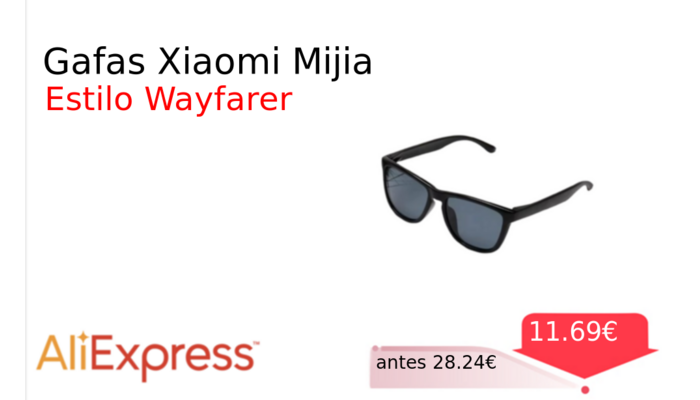 Gafas Xiaomi Mijia