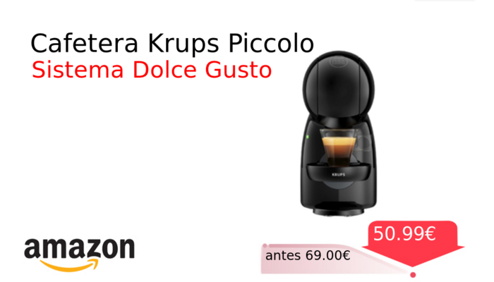 Cafetera Krups Piccolo