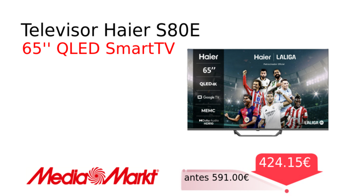 Televisor Haier S80E