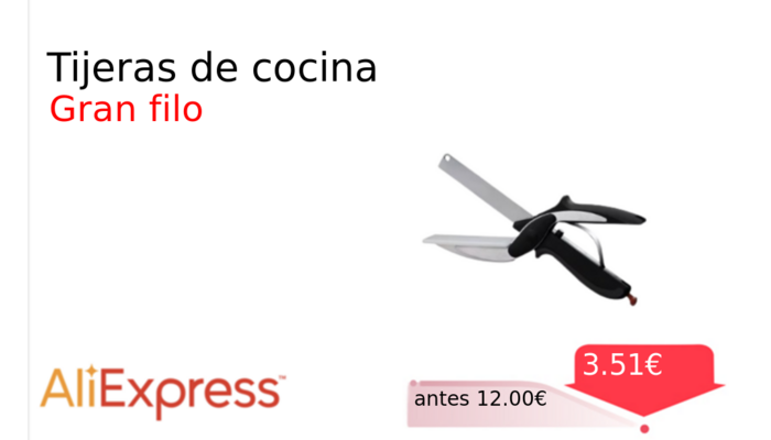 Tijeras de cocina