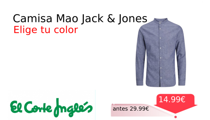 Camisa Mao Jack & Jones