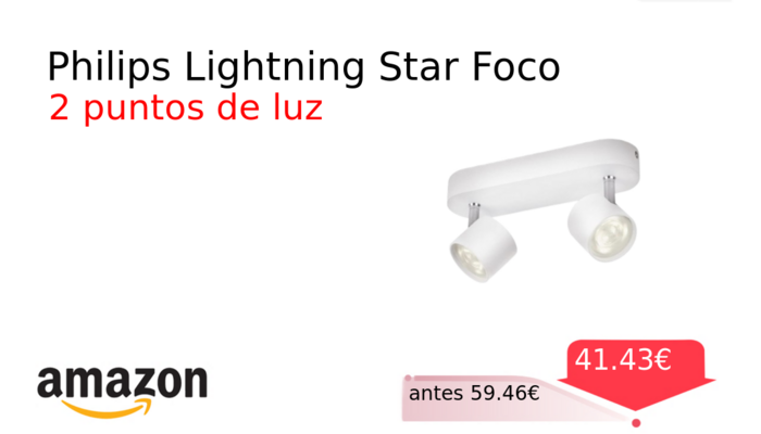 Philips Lightning Star Foco
