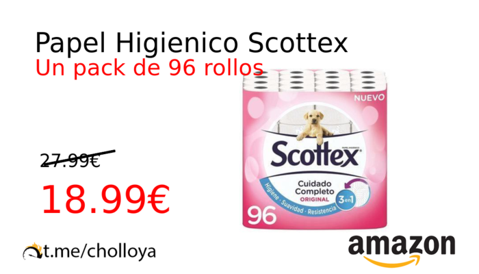 Papel Higienico Scottex