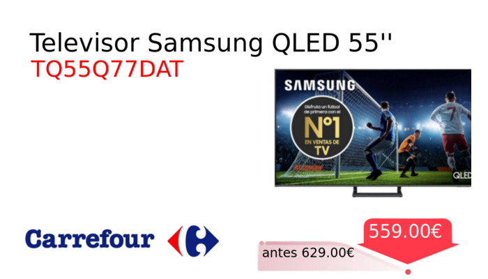 Televisor Samsung QLED 55''