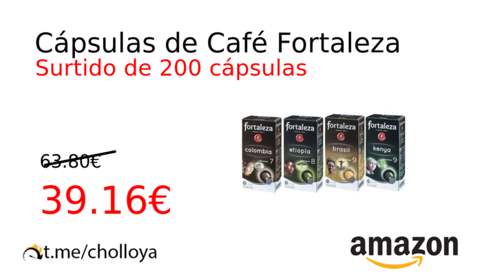 Cápsulas de Café Fortaleza