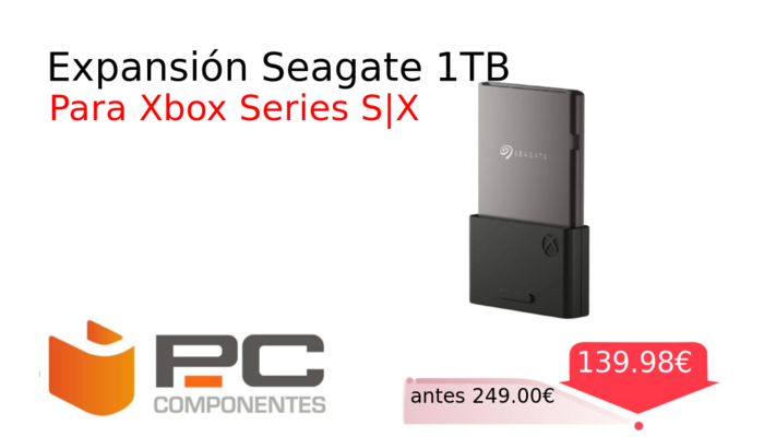 Expansión Seagate 1TB