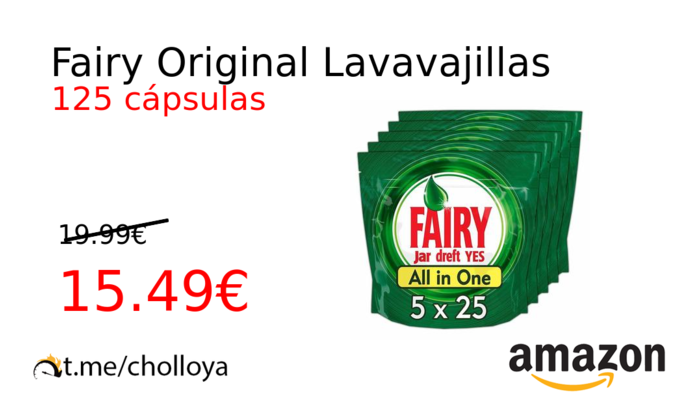 Fairy Original Lavavajillas