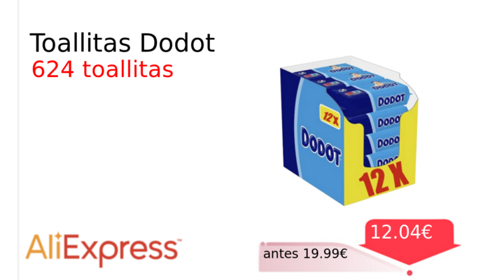 Toallitas Dodot