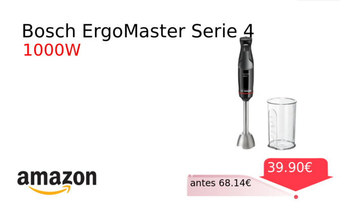Bosch ErgoMaster Serie 4