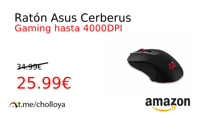 Ratón Asus Cerberus