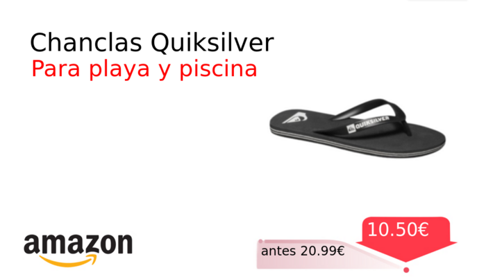 Chanclas Quiksilver
