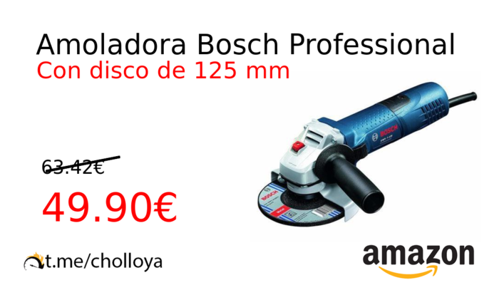 Amoladora Bosch Professional