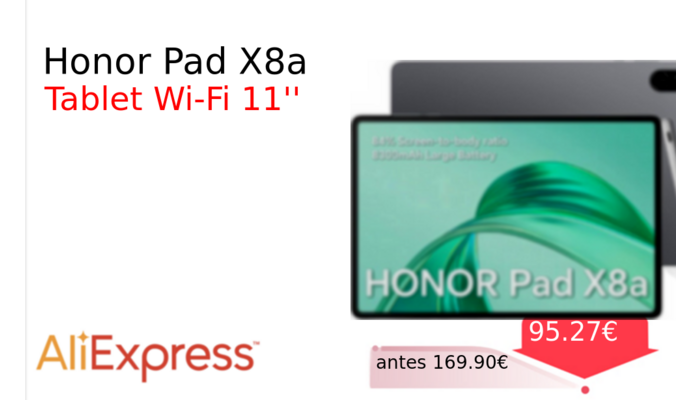 Honor Pad X8a