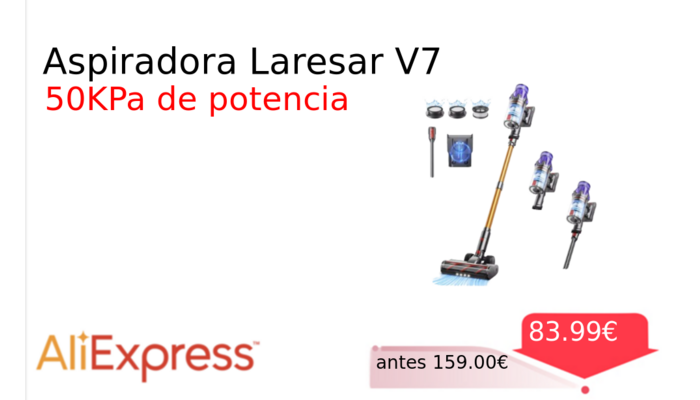 Aspiradora Laresar V7