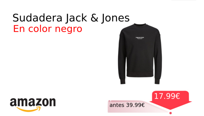 Sudadera Jack & Jones