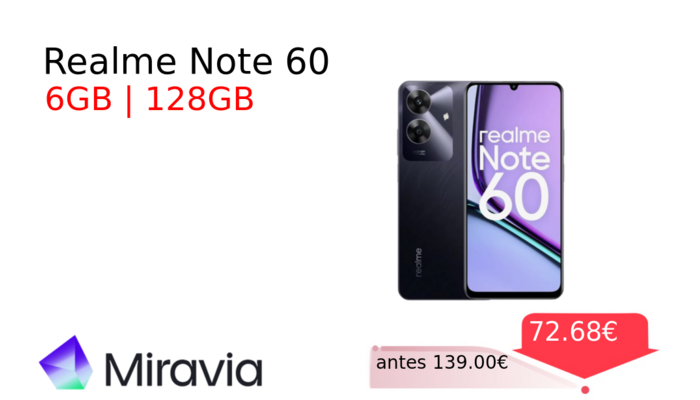 Realme Note 60
