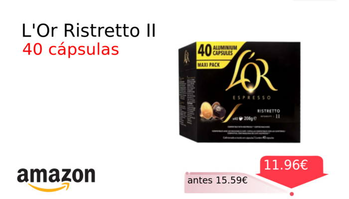 L'Or Ristretto II