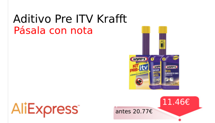 Aditivo Pre ITV Krafft