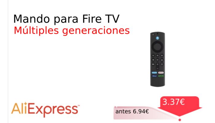 Mando para Fire TV