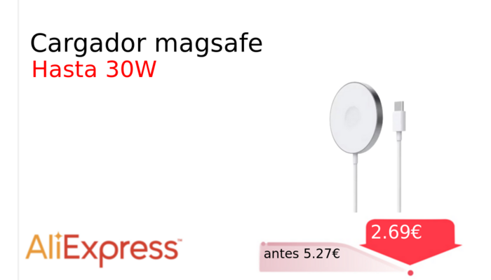 Cargador magsafe
