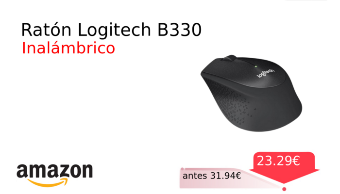 Ratón Logitech B330