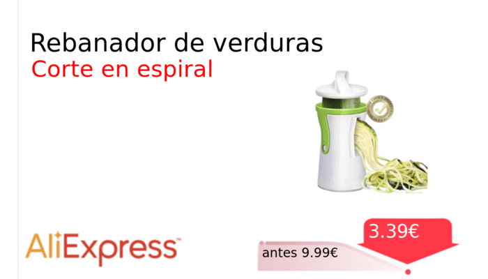 Rebanador de verduras