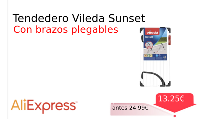 Tendedero Vileda Sunset