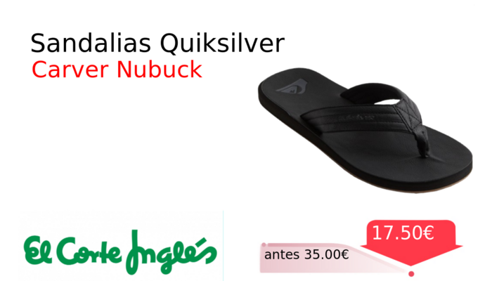 Sandalias Quiksilver