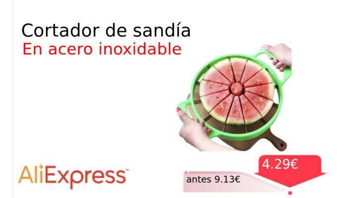Cortador de sandía